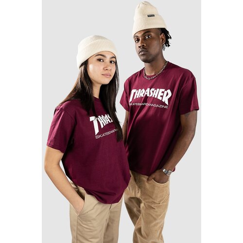 Thrasher Skate Mag T-shirt maroon Slike