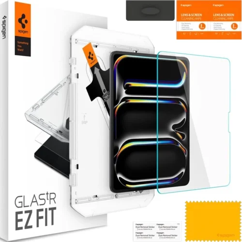 Spigen KALJENO STEKLO GLAS.TR EZ FIT ZA IPAD AIR 13 2024 CLEAR, (22001945)