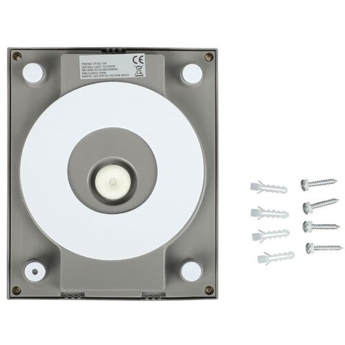  LED spoljno zidno svetlo LED/12W/230V 3000K IP65 sivo Slike