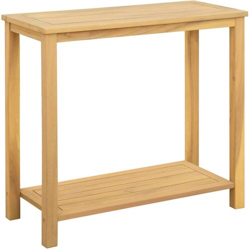  Vrtna konzola s pohranom Svijetla akacija 80 x 35 x 75 cm - 80 x 35 x 75 cm Svijetli bagrem Cene