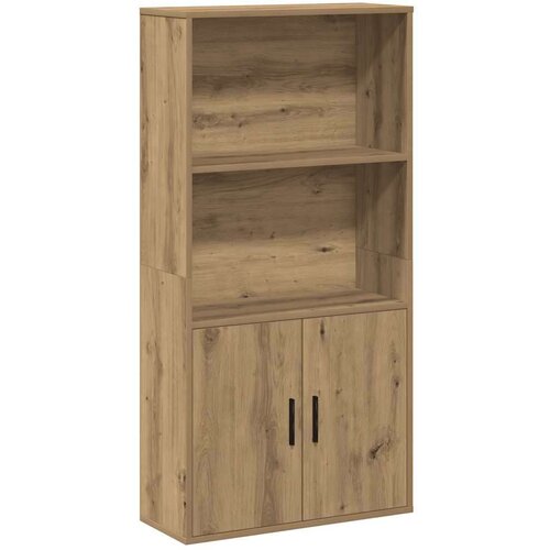 VidaXL Regal za knjige boja hrasta 60x24x120 cm konstruirano drvo Slike