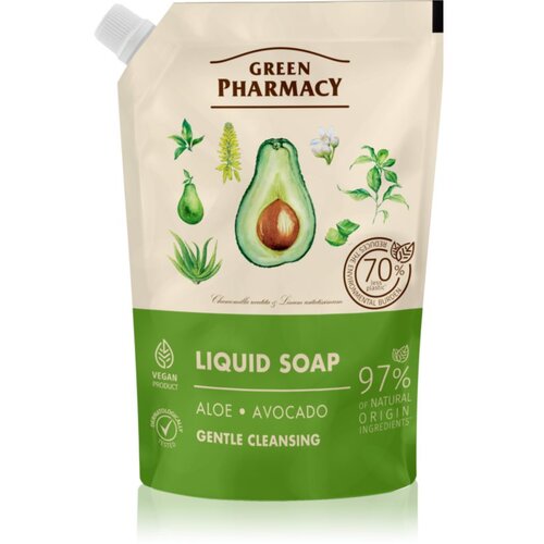 Green Pharmacy Aloe & Avocado tekući sapun za ruke zamjensko punjenje 460 ml Cene