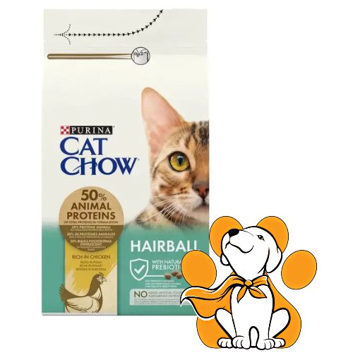 Purina Cat Chow Hairball Control, s piletinom, 15 kg Cene