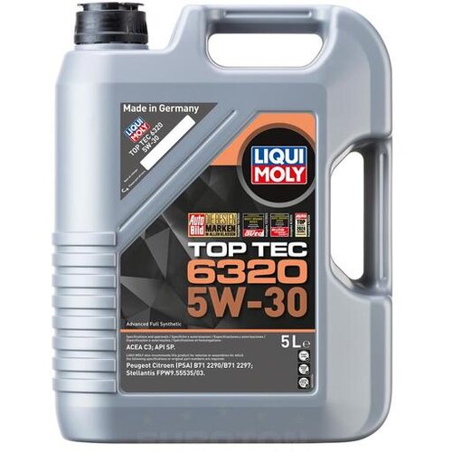 LIQUI-MOLY LIQUI MOLY motorno olje 5W-30 Top Tec 6320, 5L 23167 Slike