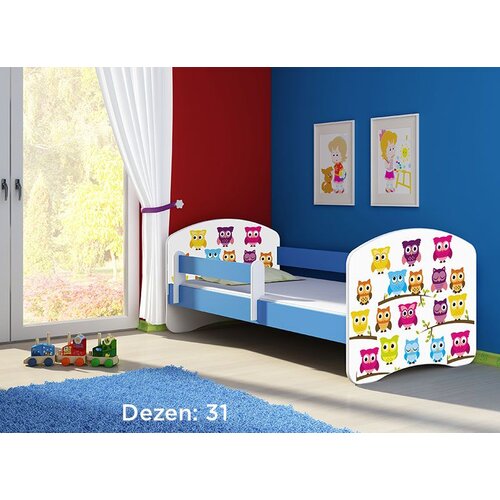 ACMA dečiji krevet ii 160x80 + dušek 6 cm BLUE31 Cene