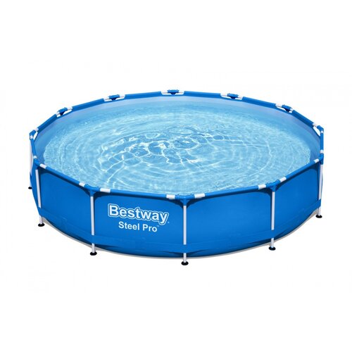 Montažni bazen 12FT 366 x 76 cm Steel Pro MAX Deluxe BESTWAY Slike