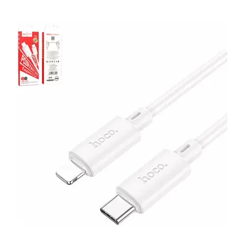 Hoco Podatkovni / polnilni kabel - USB X88, (USB type-C na Lightning, 100 cm, 20 W, beli)