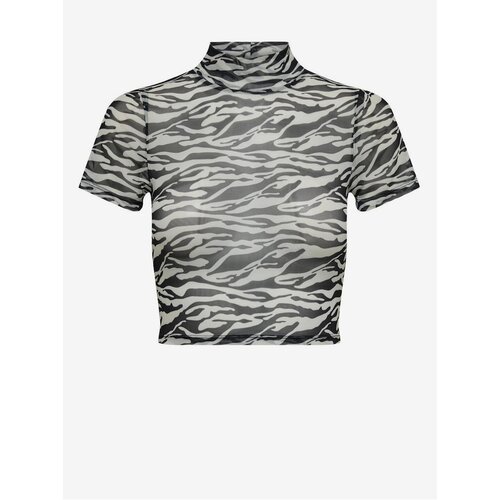 Only Cream-Black Women&amp;#039;s Patterned Top Llamas - Women Slike