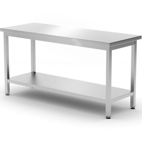 Hendi Centralna delovna miza s polico Budget Line 1200 x 600 x 850 mm - 817179, (21389245) Cene