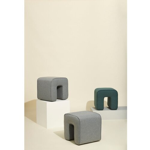 H&amp;uuml;bsch Siv tabure Sculpture &amp;ndash; Slike