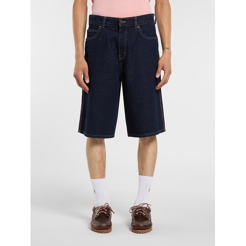 Dickies 958 13 INCH LOOSE SHORT JEANS RINSED Plava Slike