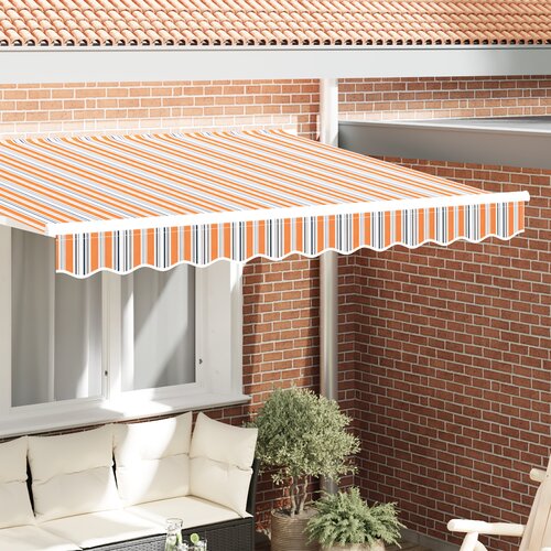 VidaXL valanca nadstre&amp;scaron;nice za okvir od 2.5 m Vi&amp;scaron;ebojna 2.3x0.2 m Slike