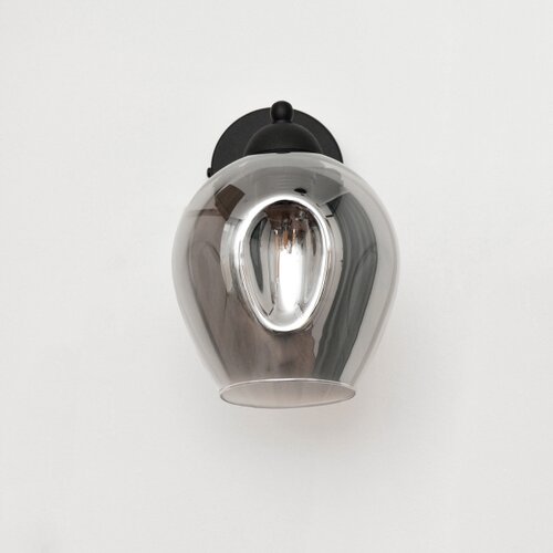  Zidna lampa LILI 1xE27/15W/230V crna/siva Slike