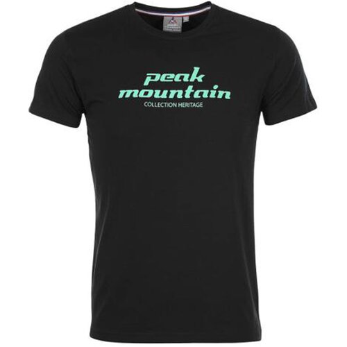 Peak Mountain Majice s kratkimi rokavi T-shirt manches courtes homme COSMO Črna Cene