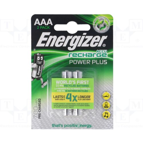 Energizer baterija punjiva AAA 700mAh (2 kom) Slike