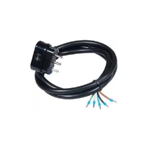 Commel Priključni kabel H05RR-F 5x2,5mm 1,5m CRNA Cene