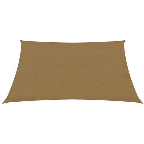  Jedro za za&amp;scaron;titu od sunca 160 g/m&amp;sup2; smeđe-sivo 4 x 4 m HDPE Slike