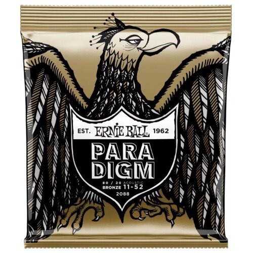 Ernie Ball Žice za akustičnu gitaru 2088, .011-.052, Paradigm Slike