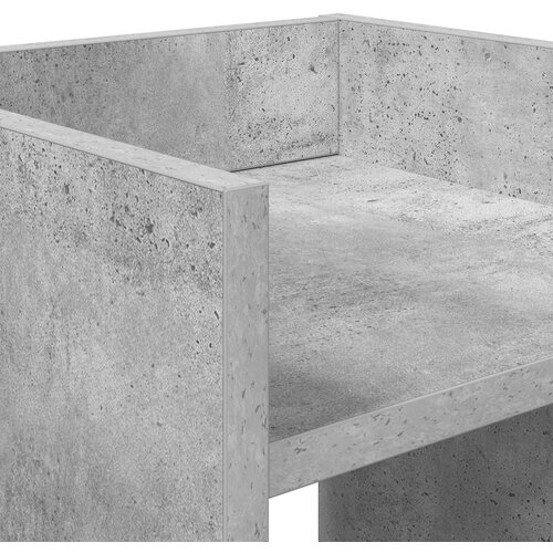 Stalak za biljke s policom 2 pcs Betonsko Siva 30 x 30 x 40 cm Slike