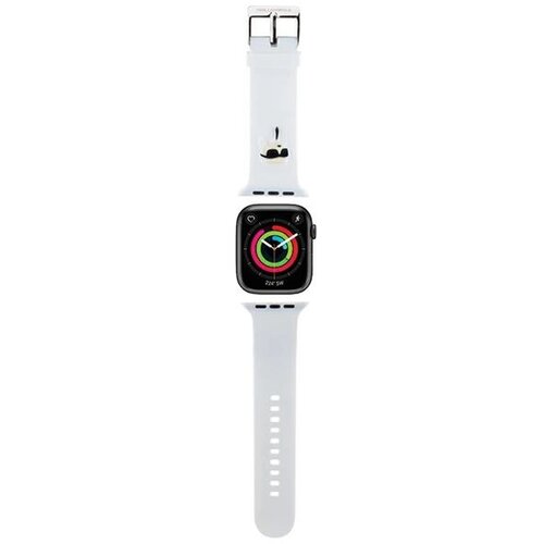 Karl Lagerfeld 3D guma karl naglavni pas za apple watch 42/44/45/49MM bel, (21910430) Cene