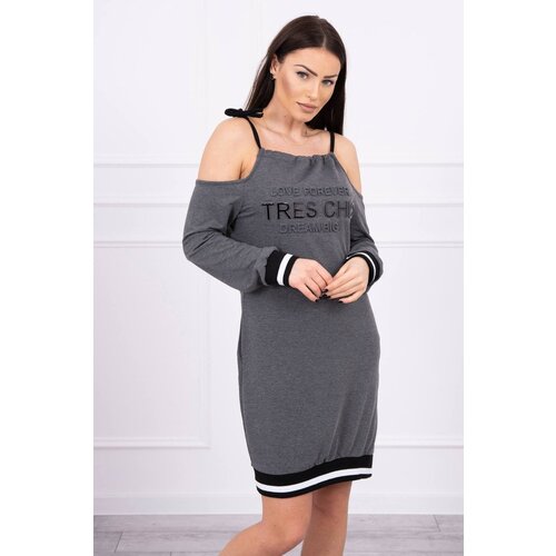 Kesi Tres Chic Dress - Graphite Cene