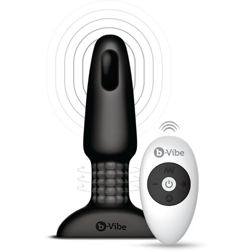 b-Vibe Rimming Plug 2 Black Cene