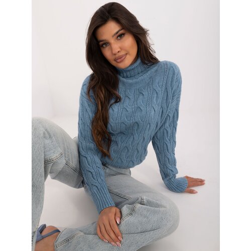 Wool Fashion Italia Sweater-AT-SW-23445.00-Blue Slike