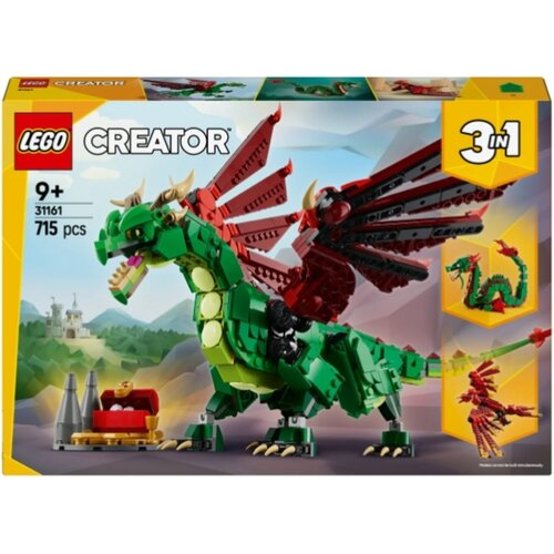 Lego Creator 3u1 Srednjovjekovni zmaj 31161 Cene