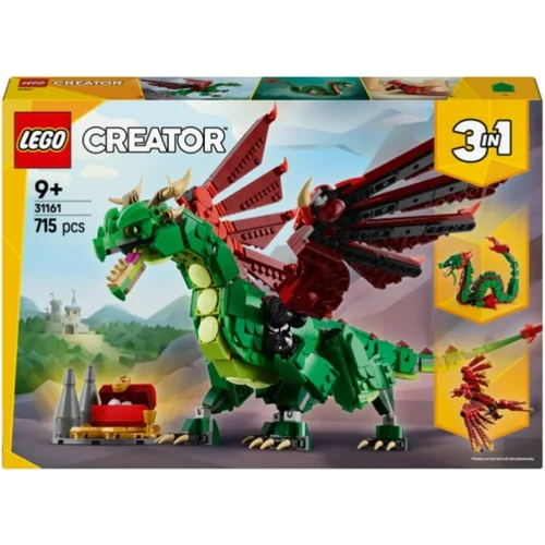 Lego CREATOR srednjeveški zmaj 31161