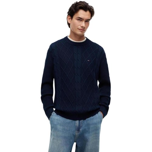 Tommy Hilfiger Puloverji DM0DM23405 Modra Slike