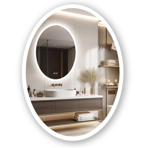 Tutumi Ogledalo LED 60x80cm WWA Slike