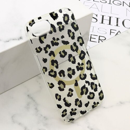  Maska LEOPARD MagSafe za iPhone 16E/ crna Cene