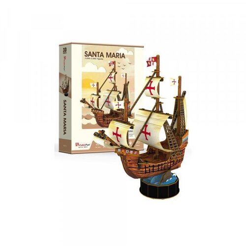 Cubicfun PUZZLE SANTA MARIA T4031h Cene