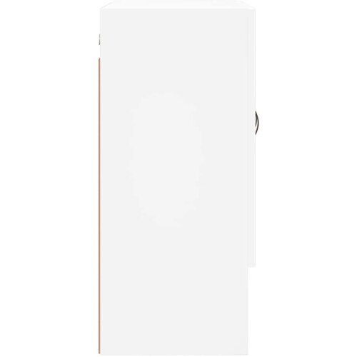 vidaXL Stenska omarica bela 60x31x70 cm inženirski les Cene