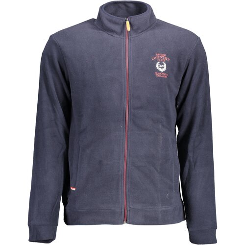 Gianmarco Venturi MEN&amp;amp;#39;S BLUE ZIP-UP SWEATSHIRT Slike
