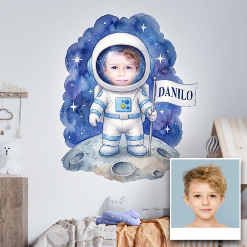 Nalepnica.rs Personalizovani astronaut dečaci/devojčice Slike