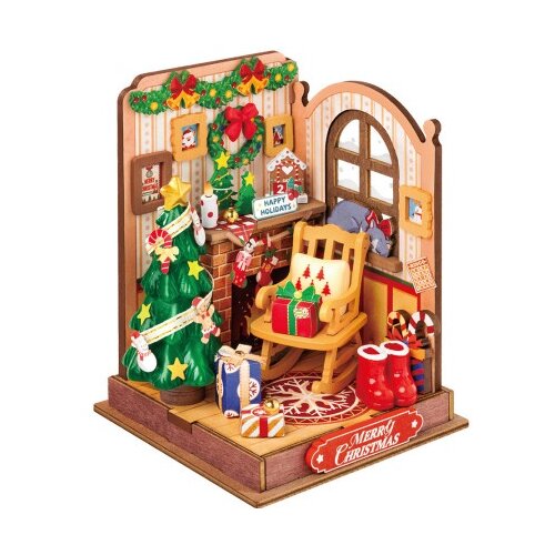 Robotime Christmas Fireplace Cene
