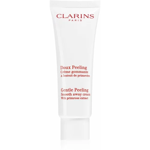 Clarins Gentle Peeling Smooth Away Cream nežna piling krema za vse tipe kože 50 ml