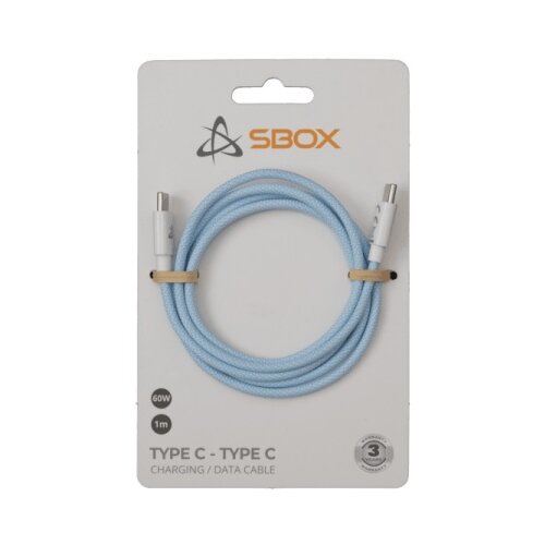 S Box Kabl Type C / Type C - 60 W Plavi Slike