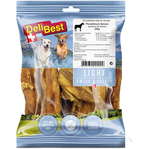 DeliBest Light konjske kite - Varčno pakiranje: 2 x 200 g