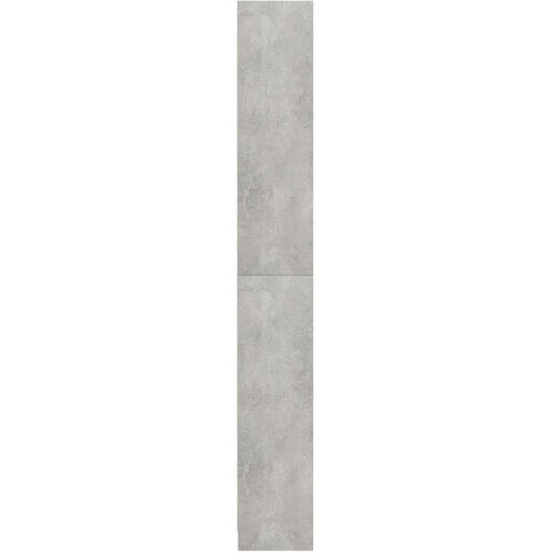  Knjižna omara 5-nadstropna betonsko siva 80x24x175cm iverna pl., (20705983) Slike