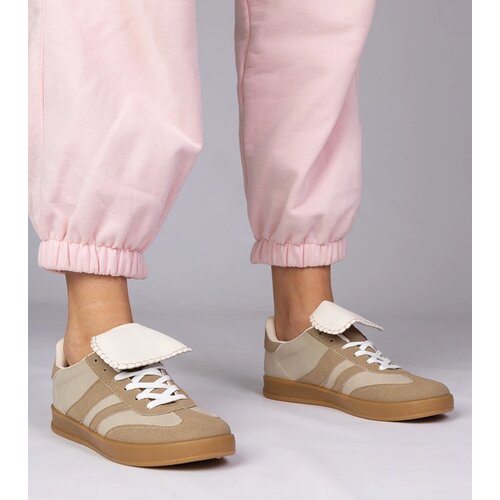 Gemre Beige women's sports sneakers Lukka Cijene