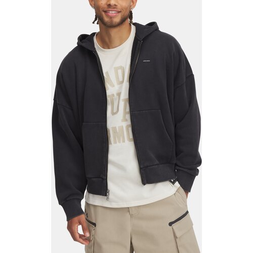 Under Armour Men&amp;#039;s sweatshirt Icon HWT Fleece Wash FZ - Men&amp;#039;s Slike