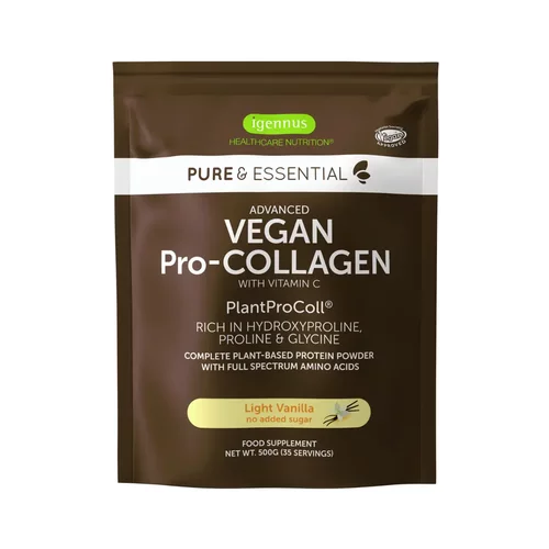 Igennus Pure & Essential Vegan Pro-Collagen, vanilija