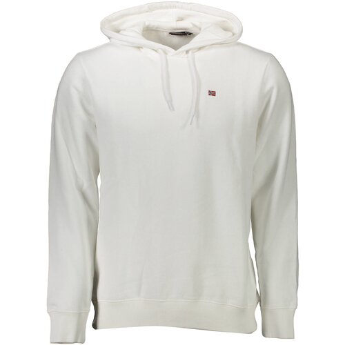 Napapijri SWEATSHIRT WITHOUT ZIP MAN WHITE Slike