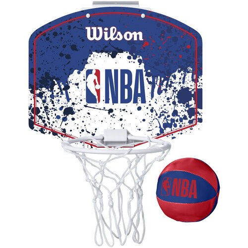 Wilson tabla sa obručem NBA TEAM MINI HOOP NBA bela WTBA1302NBARD Slike