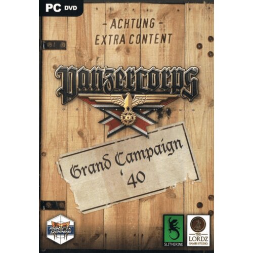 Steam Panzer Corps - Grand Campaign '40 (DLC) (PC) Key GLOBAL Cene