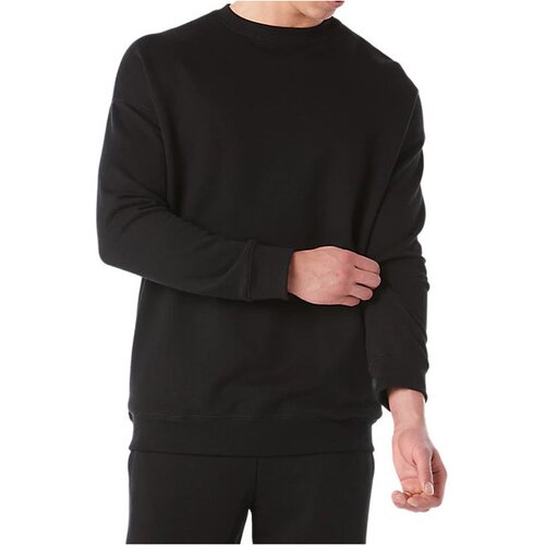 Asics &amp;Scaron;portne jope in jakne BL Sweat Crew Črna Slike