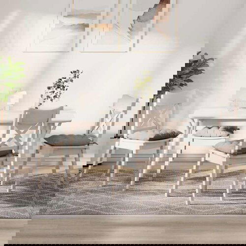 VidaXL Sedežne blazine 4 pcs Svetlo siva 40 x 40 x 6 cm Mikrofibra Slike