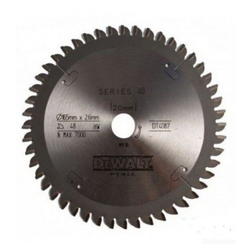 Dewalt DT4087 List kružne testere 165x20mm, 48 zuba (TCG profil zuba) Cene